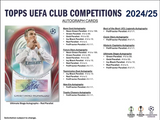 2024-25 Topps UEFA Club Competitions Soccer Blaster, Box