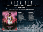 2023-24 Topps Midnight Basketball Hobby, 12 Box Case *RELEASES 2/27*