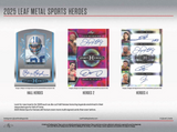 2025 Leaf Metal Sports Heroes Hobby, Solo Pack