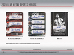 2025 Leaf Metal Sports Heroes Hobby, Box