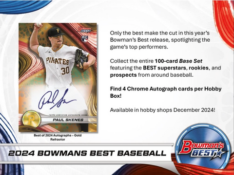 2024 Bowman's Best Baseball Hobby, Pack