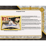 2024 Topps Transcendent Collection Baseball Hobby, Case *RELEASES 1/22*