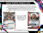 2024 Topps UFC Finest Hobby, Box *RELEASES 2/14*