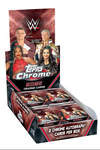 2025 Topps WWE Chrome Hobby, Box *RELEASES 1/31*