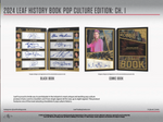 2024 Leaf History Book Pop Culture Edition Chapter 1 Hobby, Box