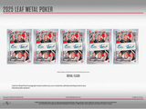 2025 Leaf Metal Poker Hobby, Box