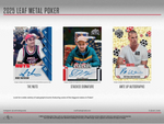 2025 Leaf Metal Poker Hobby, Box *RELEASES 2/28*