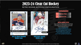 2023-24 Upper Deck Clear Cut Hockey Hobby, 15 Box Inner Case