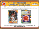 2024 Topps Chrome McDonald's All American Basketball Hobby, Box