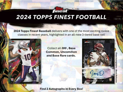 2024 Topps Finest Football Hobby, Pack *RELEASES 3/7*