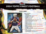 2024 Topps Finest Football Hobby, 8 Box Case *RELEASES 3/7*