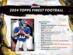 2024 Topps Finest Football Hobby, 8 Box Case *RELEASES 3/7*