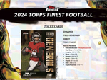 2024 Topps Finest Football Delight, 8 Box Case