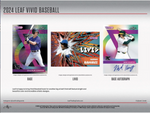 2024 Leaf Vivid Baseball Hobby, Box *RELEASES 3/14*