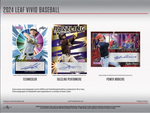 2024 Leaf Vivid Baseball Hobby, Box *RELEASES 3/14*