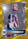 2025 Topps WWE Chrome Sapphire Edition Hobby, 10 Box Case