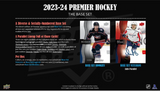 *LAST CASE* 2023-24 Upper Deck Premier Hockey Hobby, 10 Box Case