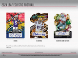 2024 Leaf Eclectic Football Jumbo, 8 Box Case