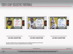 2024 Leaf Eclectic Football Hobby, 12 Box Case *RELEASES 3/21*