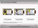 2024 Leaf Eclectic Football Hobby, Box *RELEASES 3/21*