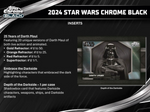 2024 Topps Chrome Black Star Wars Hobby, Box *RELEASES 3/19*