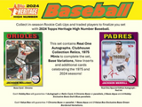 2024 Topps Series Heritage High Number Baseball Hobby, Pack *RELEASES 3/26*