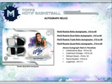 2023-24 Topps Motif Basketball Hobby, Box