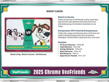 2025 Topps VeeFriends Chrome Hobby, 12 Box Case