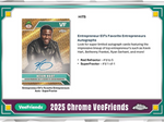 2025 Topps VeeFriends Chrome Hobby, 12 Box Case