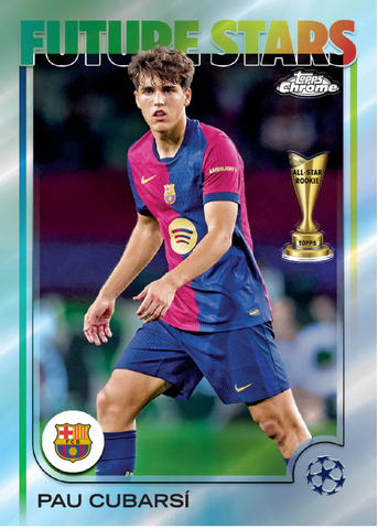 2024-25 Topps Chrome UEFA Club Competitions Soccer Hobby, 12 Box Case *RELEASES 5/15*