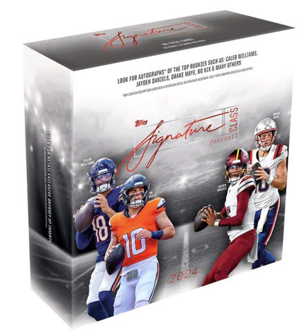 2024 Topps Signature Class Football Hobby, Box *RELEASES 5/16*