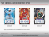 2025 Leaf Signature Series Multi-Sport Hobby, Box *RELEASES 5/16*