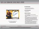 2025 Leaf Signature Series Multi-Sport Hobby, Box *RELEASES 5/16*