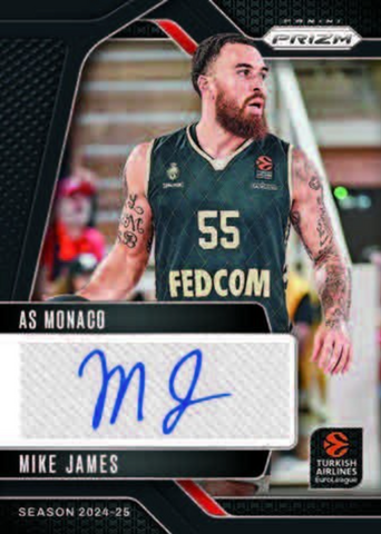 2024-25 Panini Prizm EuroLeague Basketball Hobby, Pack *RELEASES 5/23*