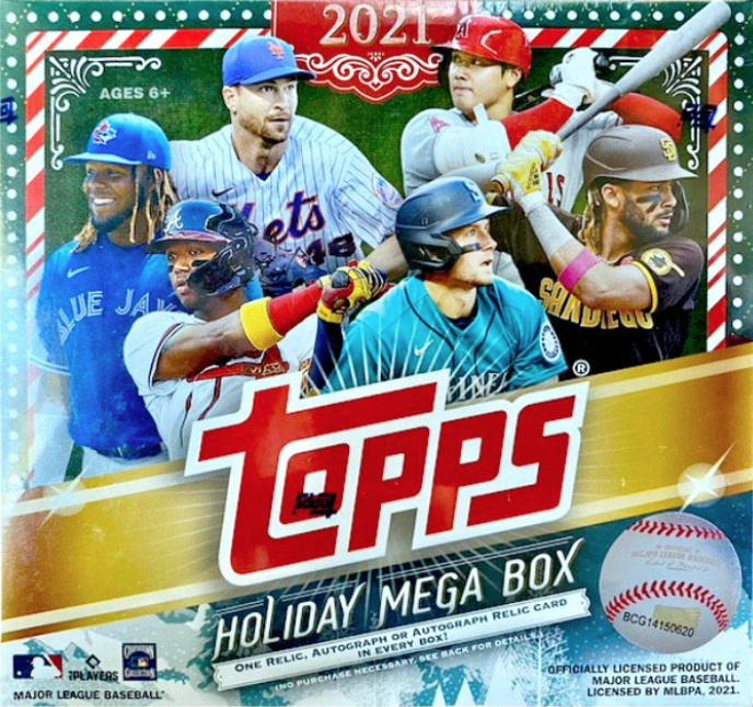 2021 Topps Holiday Baseball, Mega Box