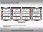 2025 Leaf Metal Pearl Multi-Sport Hobby, Box