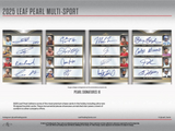 2025 Leaf Metal Pearl Multi-Sport Hobby, Box