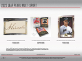 2025 Leaf Metal Pearl Multi-Sport Hobby, Box