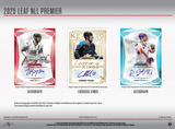 2025 Leaf National Lacrosse League Premier Edition Hobby, 12 Box Case *RELEASES 8/8*