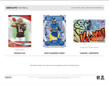 2025 Panini Absolute Football Hobby Blaster, 20 Box Case