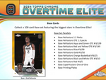 2023-24 Topps Chrome Overtime Elite OTE Basketball Hobby, Pack