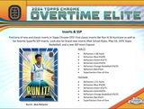 2023-24 Topps Chrome Overtime Elite OTE Basketball Hobby, Pack