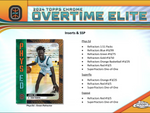 2023-24 Topps Chrome Overtime Elite OTE Basketball Hobby, Pack