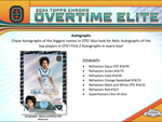 2023-24 Topps Chrome Overtime Elite OTE Basketball Hobby, Pack