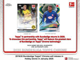 2019-20 Topps Chrome Bundesliga Soccer Hobby, Box