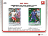 2019-20 Topps Chrome Bundesliga Soccer Hobby, Box