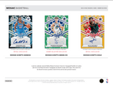 2023-24 Panini Mosaic Basketball, Hobby Blaster Box (GREEN ICE PRIZMS)