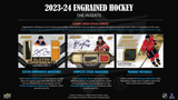 2023-24 Upper Deck Engrained Hockey Hobby, 10 Box Case