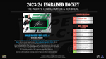 2023-24 Upper Deck Engrained Hockey Hobby, 10 Box Case