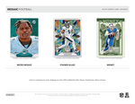 2024 Panini Mosaic Football Hobby, Blaster Box (MOSAIC RED PARALLELS)